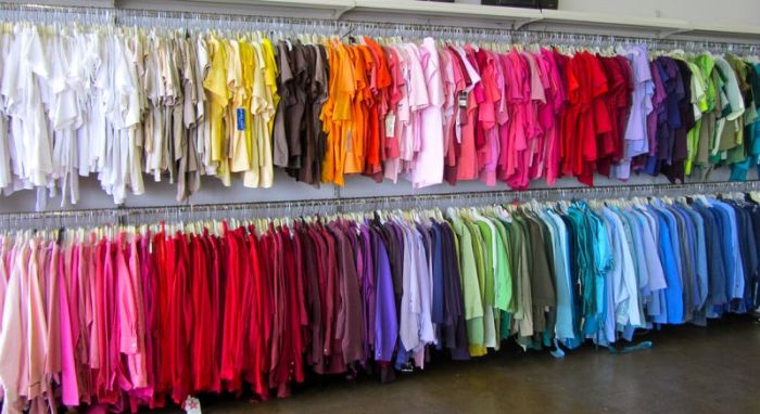 Closet color coordinated colors organization clothes coordinate coordinating coded wardrobe coordination organize coding clothing code ideas organized colorization fundamentals cleaning